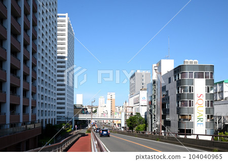 Scenery in front of Ebina Station 104040965