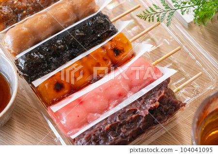 Pack of 6 types of skewered dumplings Pack of 6 types of skewered dumplings 104041095