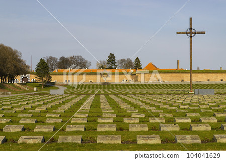 Small fortress and memorial to victims 2nd World War, Terezin, Northern Bohemia, Czech Republic 104041629
