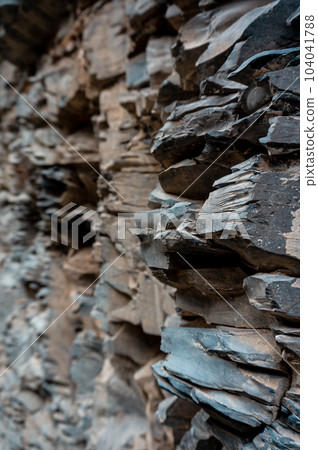 old natural rock texture pattern for background or wallpaper 104041788