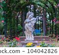Scenery of a tourist spot where spring flowers bloom 104042826