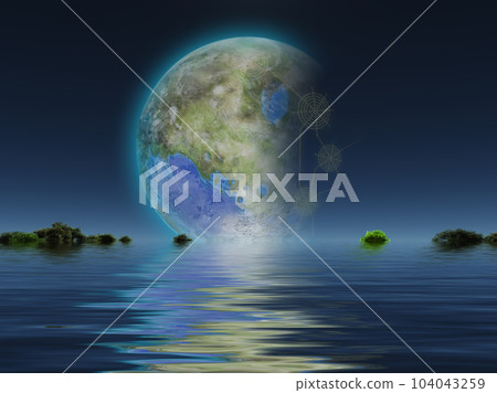 Terraformed Moon Terraformed Moon 104043259