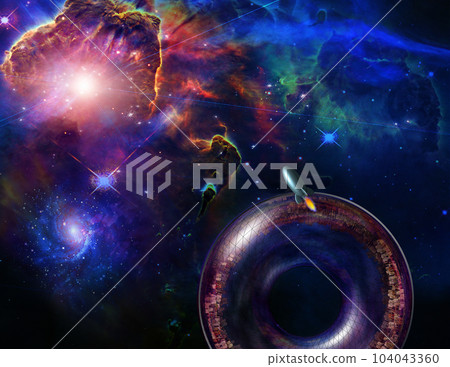 City spaceship 104043360