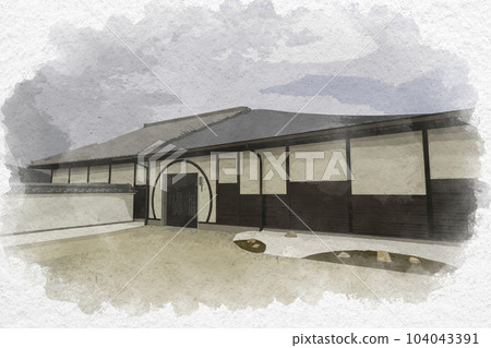 水彩風格的雪州發祥地公園展示交流設施 岡山縣總社市 水彩風格的雪州發祥地公園展示交流設施 岡山縣總社市 104043391