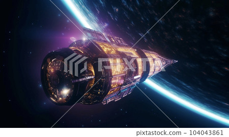 航天器 AI 生成圖像 Generative AI 104043861