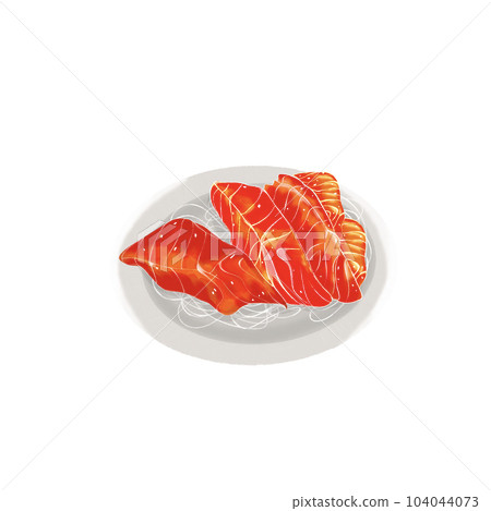 Sea food element and icon in cartoon style. Sea food element and icon in cartoon style. 104044073