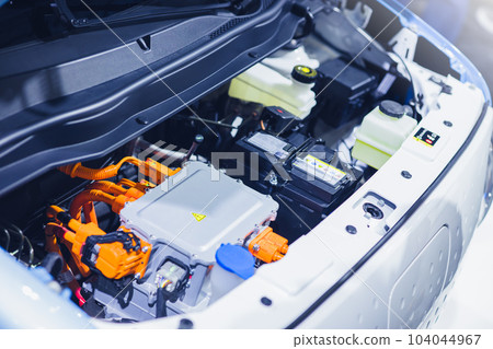 EV engine car engine block under hood electric vehicle high power and environmentally Friendly Zero Emission EV engine car engine block under hood electric vehicle high power and environmentally Friendly Zero Emission 104044967