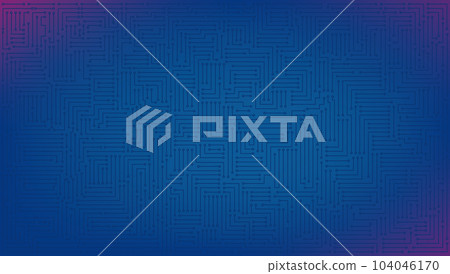 Technological background with a microcircuit 104046170