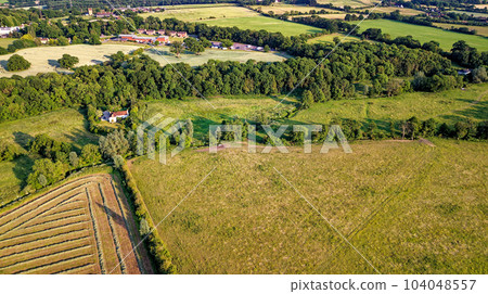 English landscape near Theale - West Berkshire UK English landscape near Theale - West Berkshire UK 104048557