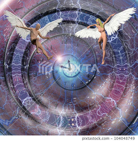 Angels and Spiral of time 104048749