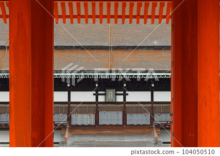 京都御所走廊嫩葉和新綠 京都御所走廊嫩葉和新綠 104050510