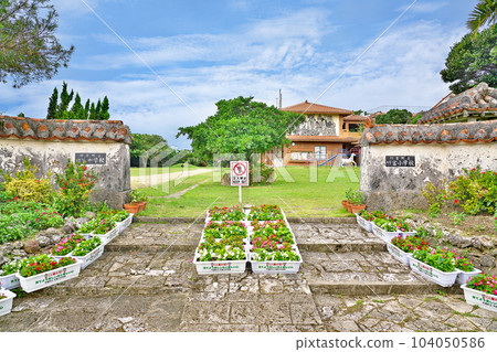 【竹富島上的村落】沖繩縣八重山郡竹富町竹富 104050586