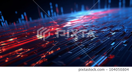 Abstract high technology lines connect of future on dark blue background Abstract high technology lines connect of future on dark blue background 104050804