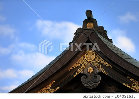 Temple roof (Saiganji, Noda City) 104051635