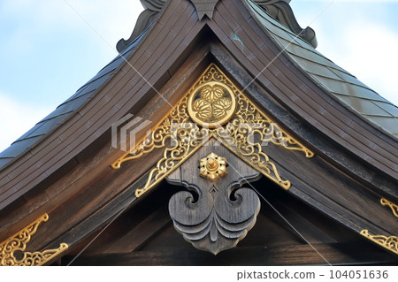 Temple roof (Saiganji, Noda City) 104051636
