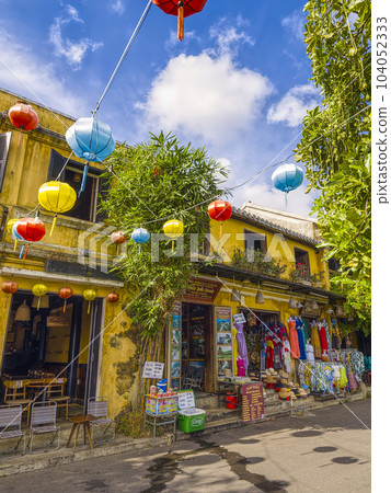 Colorful streets of Hoi An, Vietnam 104052333