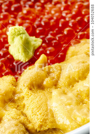 海膽鮭魚子海鮮蓋飯 104052688