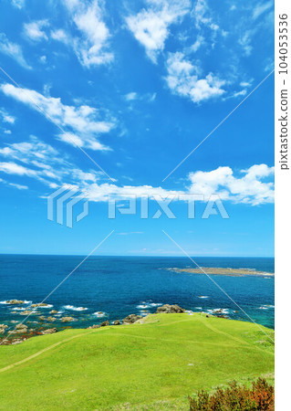 Akita Prefecture Oga Peninsula Blue Nyudozaki 104053536