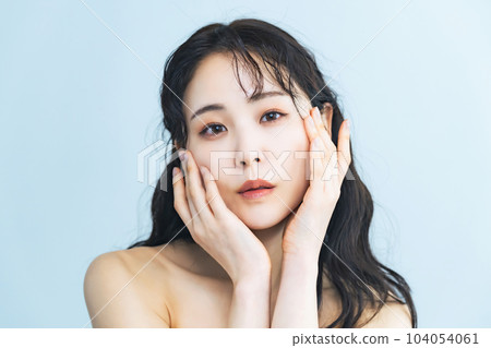 Women's beauty image skin care cosmetics Women's beauty image skin care cosmetics 104054061