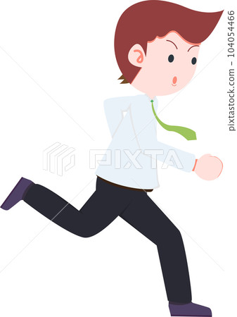 SD Business Man Isolated icons People Cartoon Character Flat illustration Png #53 104054466