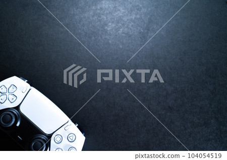 Game controller _ black background 104054519