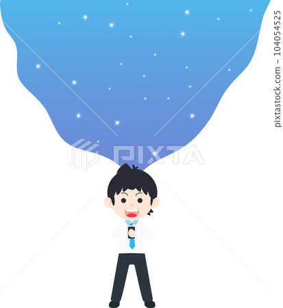 Business Man are Exploring about Covid Coronavirus Vaccine Registration In Smart Phone 104054525