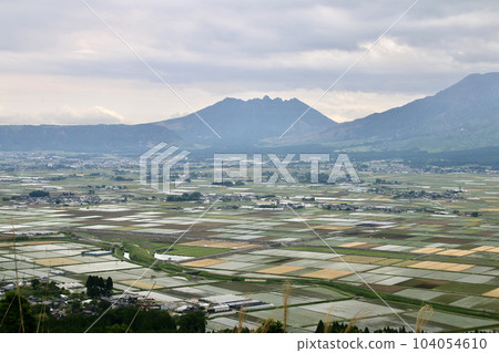 阿蘇山的景色（熊本縣阿蘇市） 104054610