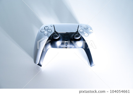 Game controller_white background Game controller_white background 104054661