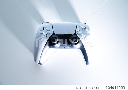 Game controller_white background Game controller_white background 104054663