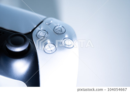 Game controller_white background Game controller_white background 104054667