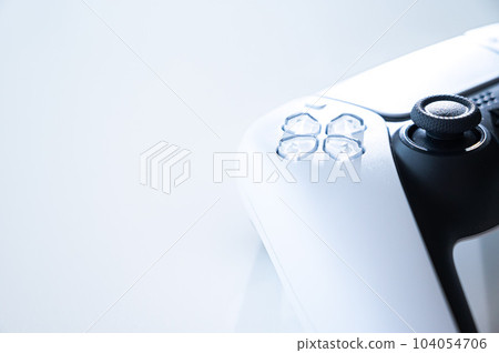 Game controller_white background Game controller_white background 104054706