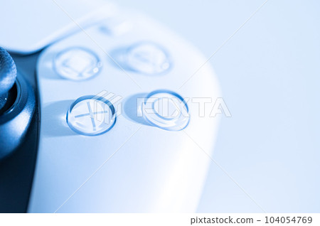 遊戲控制器_白色背景 104054769