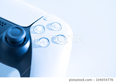 Game controller_white background 104054776