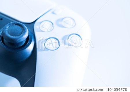 Game controller_white background Game controller_white background 104054778