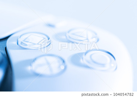 Game controller_white background Game controller_white background 104054782