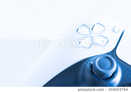 Game controller_white background Game controller_white background 104054794