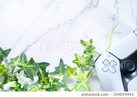 Game controller_white background 104054942