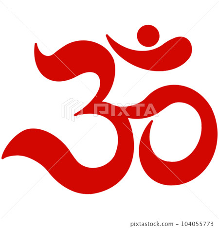 Symbol Oum illustration 104055773