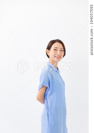 Casual Female Portrait 104057095