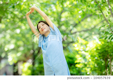 Fresh green beauty stretch Fresh green beauty stretch 104057639