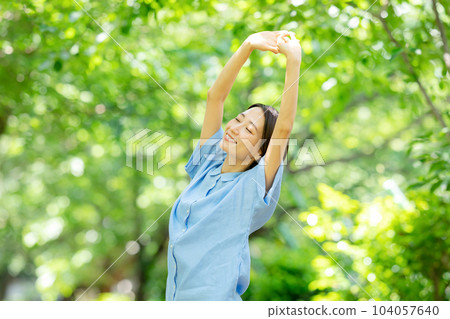 Fresh green beauty stretch Fresh green beauty stretch 104057640