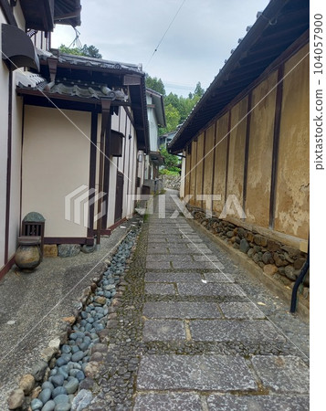 Old cobbled streets 104057900