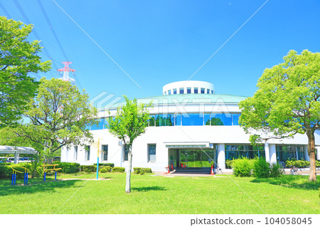 愛知縣東浦町東浦町中央圖書館的風景 愛知縣東浦町東浦町中央圖書館的風景 104058045