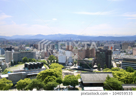 從熊本城塔向東看(熊本縣熊本市) 從熊本城塔向東看(熊本縣熊本市) 104059535