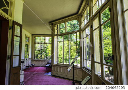 舊岩崎亭庭園西式日光浴室國家重要文化財產 舊岩崎亭庭園西式日光浴室國家重要文化財產 104062203