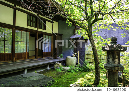 Former Iwasaki-tei garden, interior of Japanese-style building, national important cultural property 104062208