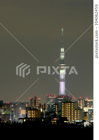 Skytree seen from Saitama Skytree seen from Saitama 104062459