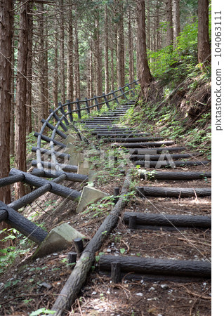 Very beautiful scenery of Mt. Hanami in Niimi City, Okayama Prefecture, Japan Very beautiful scenery of Mt. Hanami in Niimi City, Okayama Prefecture, Japan 104063111