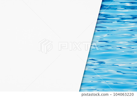 夏季紙與波浪照片圖像合成 夏季紙與波浪照片圖像合成 104063220
