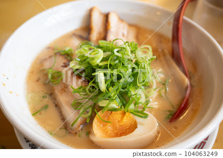 Very delicious ramen from Niimi city, Okayama prefecture, Japan 104063249